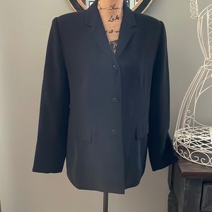 Vintage Uniform John Paul Richard black jacket. Size 12.